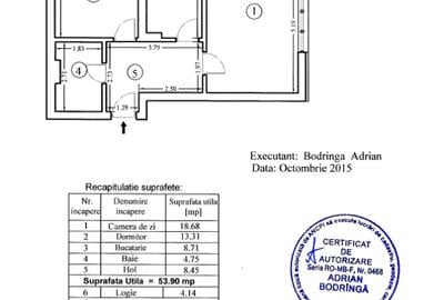 Vand apartament 2 camere decomandat in zona mall Plaza vizavi de parcul Liniei - 16