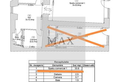 Spațiu Comercial de Închiriat|Ultracentral Cluj | 60 mp | 0% Comision - 4