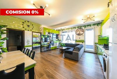 Apartament cu 3 camere semidecomandat, mobilat în Florești