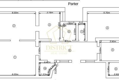 Spatiu de birouri cu 4 camere | Piata Maria - 2