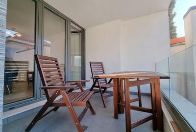 Capitale, imobil  2014, apartament stil duplex, scara interioara, curte proprie - 12