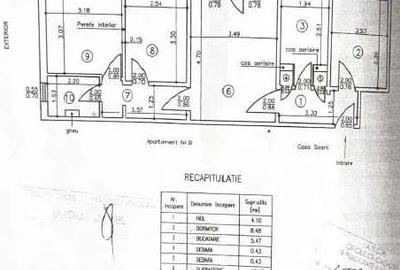 Apartament 3 camere, etajul 2/4, zona Mircea cel Batran - 8