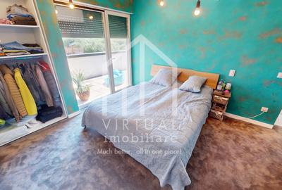 Penthouse cu 3 camere, 89mp utili si terasa 118mp, mobilat, Cisnadie - 12