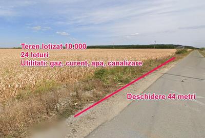 REL4001010 De vanzare teren lotizat 10000 mp urbanism valabil - 1