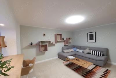 Apartament cu 2 camere semidecomandat, mobilat în Otopeni