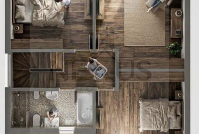 Proiect rezidential | Miorita - 5 cam - Teren 386mp - Case La Rosu - 11