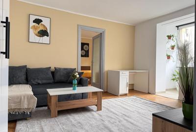 Apartament cu 2 camere semidecomandat, mobilat în Ștefan cel Mare