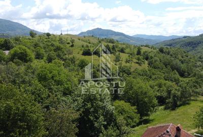 Casa la munte, la cheie, priveliste panoramica, in sat Ret, Hunedoara - 6