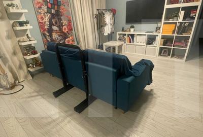 Apartament cu 2 camere semidecomandat, mobilat în Central