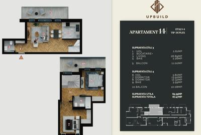 Apartament 3 camere tip duplex | Piața Muncii | Zonă centrală | 0% Comision - 2