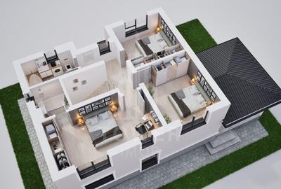 Casă single de vânzare într-un complex rezidențial nou  | Comision 0% - 9