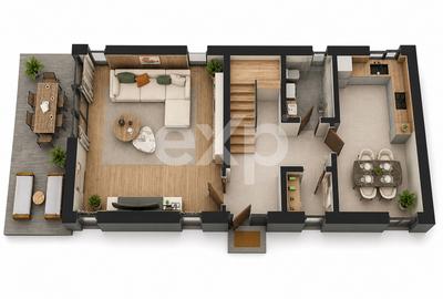 Casă nouă, curte, 2 parcări · Tractorul Brașov · 363.000 € TVA inclus - 7