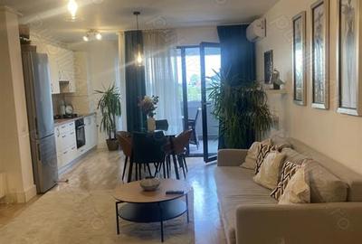 Apartament cu 2 camere decomandat, mobilat în Barbu Văcărescu