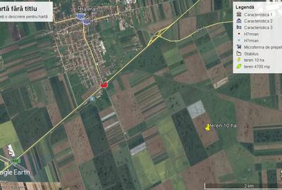 Teren 10,15 ha arabil situat in Harman zona garii, deschidere 265 m! - 1