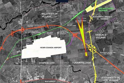 Teren Intravilan | Tunari 8,16 Ha | Nod A0-A3 | Terminal 2 Otopeni - 1