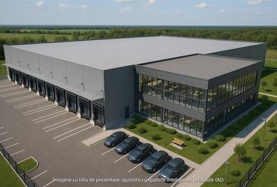 Spatii industriale si birouri 3400 mp in Popesti-Leordeni - 3