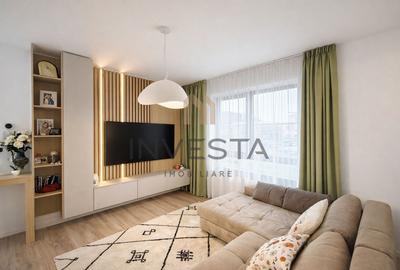 Apartament cu 2 camere semidecomandat, mobilat în Iris