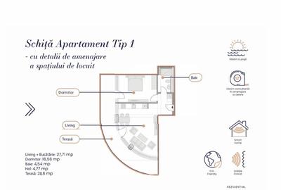 Apartament - Etaj 7 - Complex Rezidențial WHITE SEA - Navodari - 7