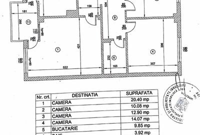 Apartament 4 camere, centrala termica, Bragadiru central, aproape de Primarie - 11