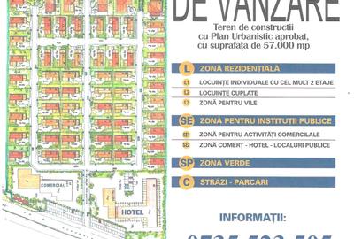 5,7 Ha. vav de Dovinot - Mihailesti, teren intravilan cu deschidere la DN6 - 7