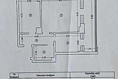 2 camere cu 2 balcoane 72mp BLOC NOU - FAR - 9