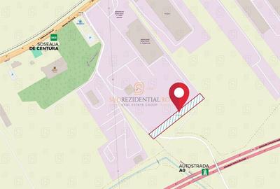 Teren intravilan, 4200 mp, adiacent A0 si Centura Sud - 4