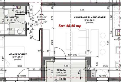 2 camere, 45mp  – partial finisat, perfect de amenajat - 4