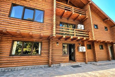 Casă din buștean rotund | 3.735 mp teren | La 30 km de Brașov - 34