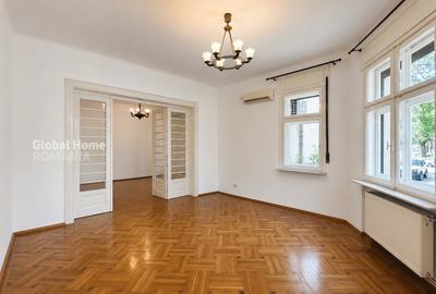 Apartament interbelic 147 mp | Terasă 24 mp | Intrare individuală | Dorobanți - 16