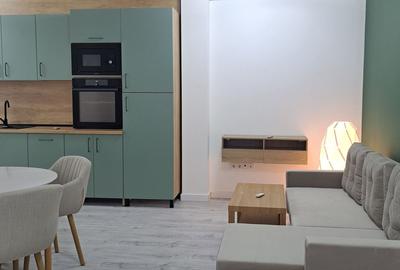 Apartament cu 2 camere semidecomandat, mobilat în Florești