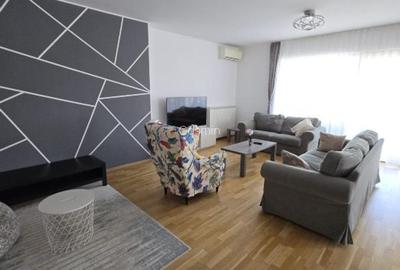 Apartament cu 4 camere semidecomandat, mobilat în Voluntari