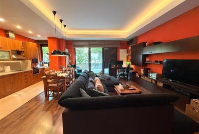 Apartament cu 3 camere semidecomandat, mobilat în Herăstrău