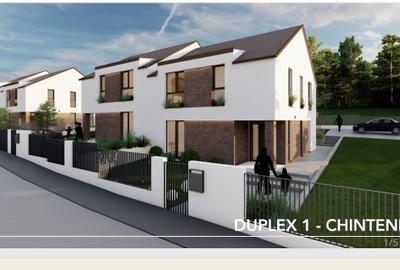 Terenuri  autorizate pentru duplex in Chinteni (2 parcele de 876 mp) - 1