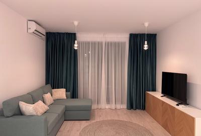 Apartament cu 2 camere semidecomandat în Băneasa