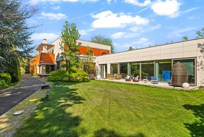 Arhitectura contemporana | piscina interioara | 4000 mp teren | padurea Baneasa - 1