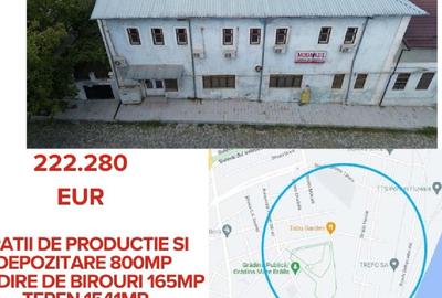 Spațiu industrial, 800 mp în Central