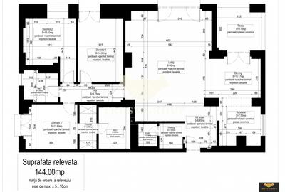 Herastrau | 4 camere | 155mp | loc de parcare - 34