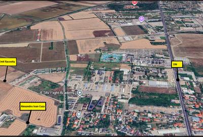 Teren Construcții extravilan de 6200 mp, în Otopeni