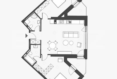 Comision 0 ! Somesului 15, Apartament 3 camere, Semicentral, 2 bai, 84mp. - 2