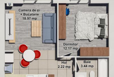 Apartament 2 camere Cosmopolis - 5