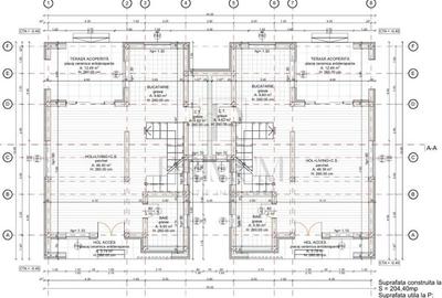 Duplex desparit prin camera tehnica - 140 mp utili - toate utilitatile - 3