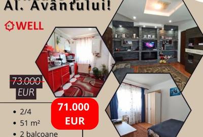 Apartament cu 2 camere de vânzare în Sfântu Gheorghe, pe Aleea Avântului! - 1