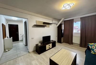 Apartament cu 2 camere semidecomandat, mobilat în Girocului
