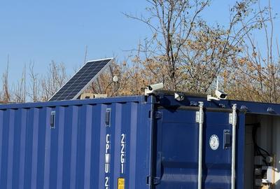 Teren 2117 mp Clinceni Bragadiru – lângă A0 – împrejmuit, utilități + container - 12