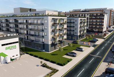 Apartament cu 4 camere semidecomandat în Central