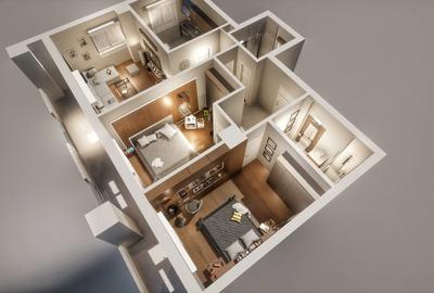 Apartament 3 camere nou - Calea Surii Mici - 2