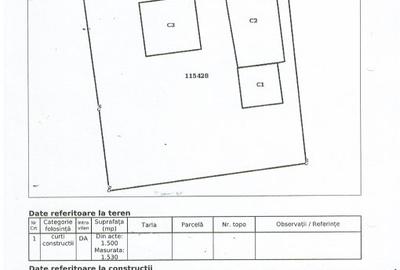 Pantelimon-bd.Biruintei,v-a-v Tuborg,imobil compus din teren 1530 mp/ d= 38,60m - 8