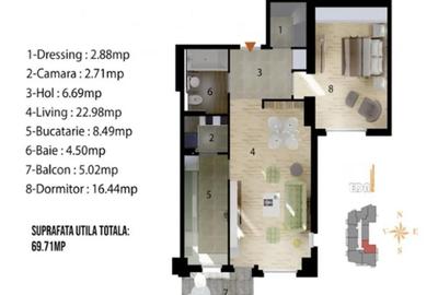 Apartament 2 camere vanzare bloc 2021// Sisesti - 16