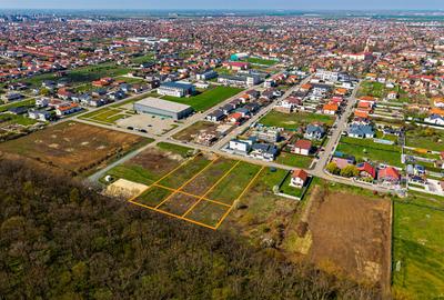 Teren construibil Dumbravita | langa Padurea Verde | Comision 0% - 1