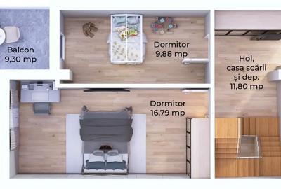 Apartament cu 3 camere în Avantgarden